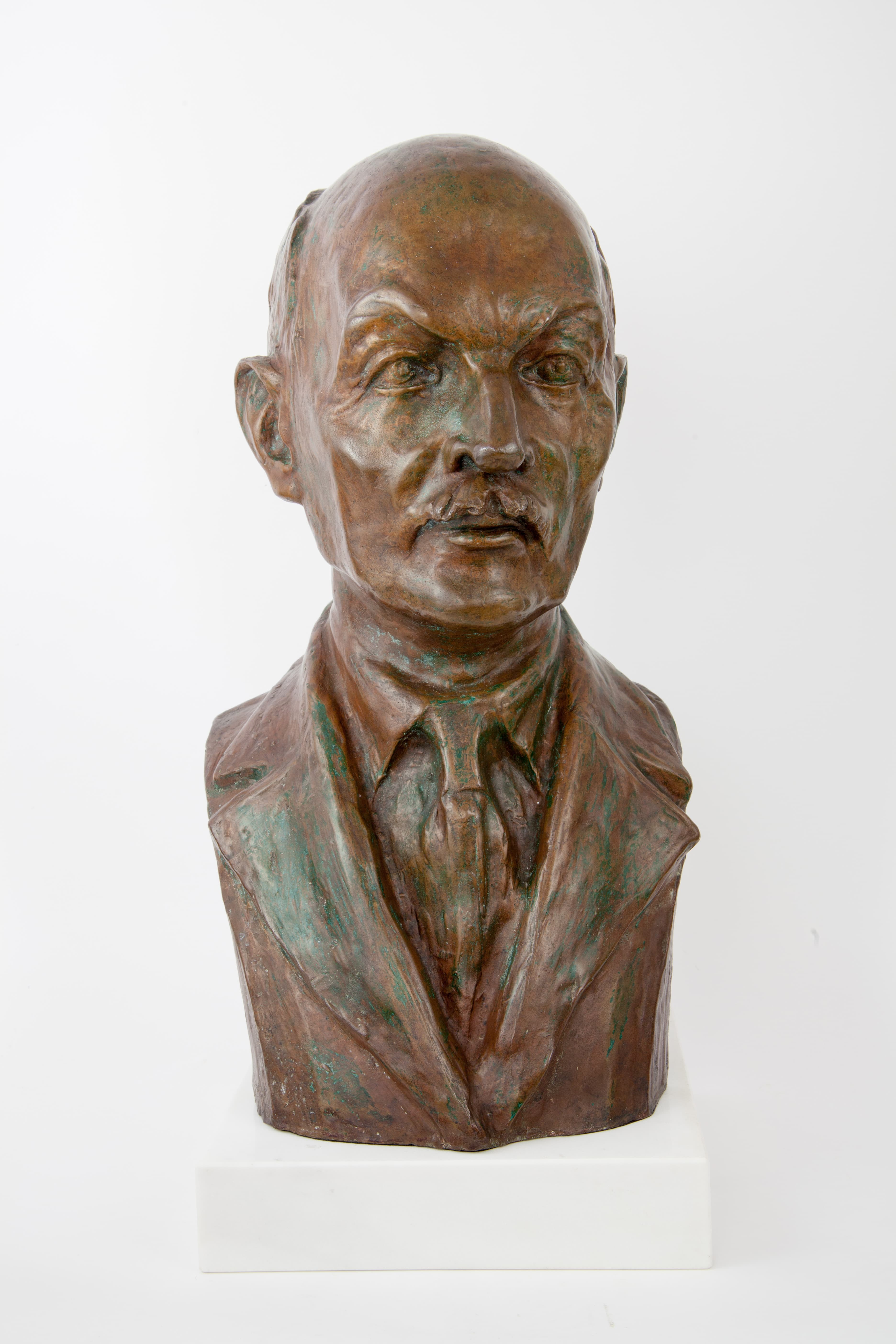 Bust of Janko Jesenský, Pavel Chrťan, 1959–1960