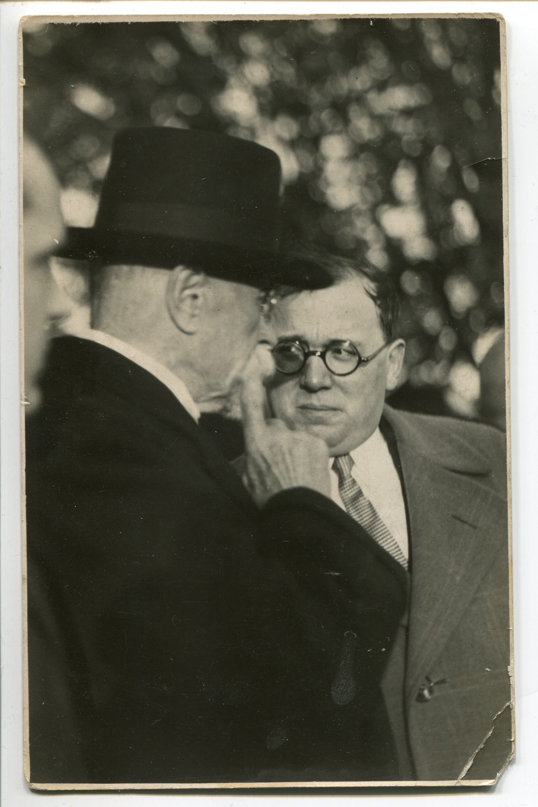 Prezident Masaryk v rozhovore s Dr. Faustom, 1930