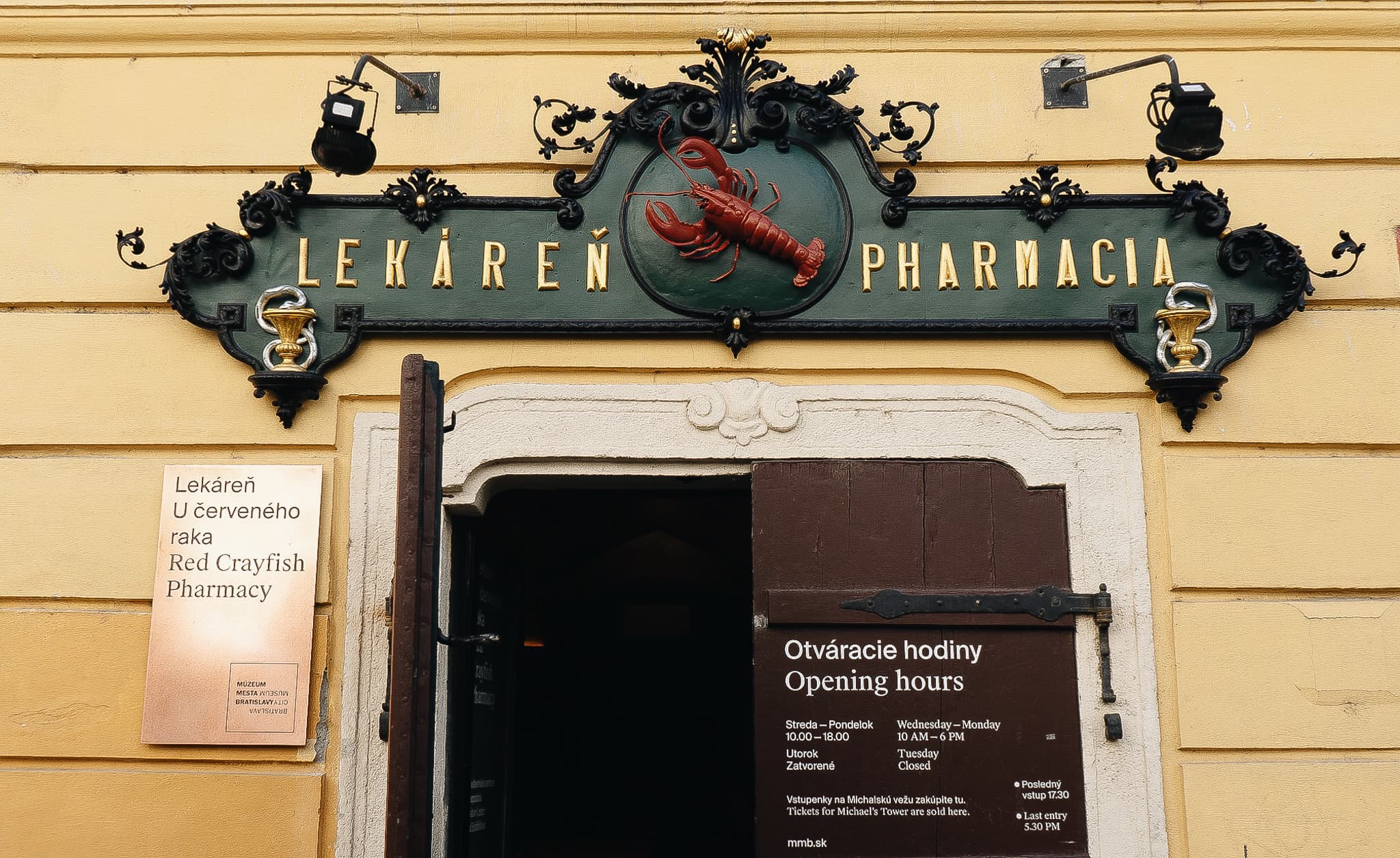 View of the Red Crayfish Pharmacy